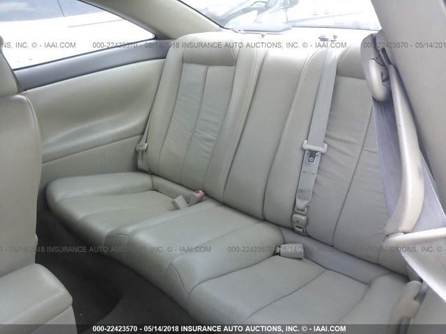 2T1CF22P1YC331222 - 2000 TOYOTA CAMRY SOLARA SE/SLE თეთრი ფოტო 8