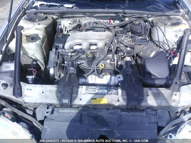 2G1WL52MXS9155624 - 1995 CHEVROLET LUMINA SILVER photo 10