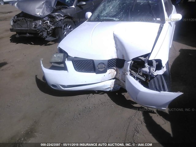 3N1CB51D36L576394 - 2006 NISSAN SENTRA 1.8/1.8S WHITE photo 6