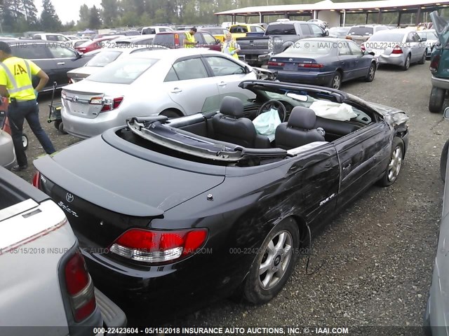 2T1FF28P91C476003 - 2001 TOYOTA CAMRY SOLARA SE/SLE შავი ფოტო 4