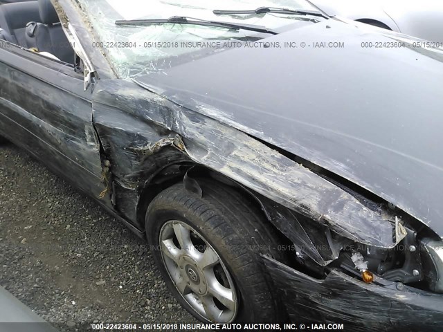 2T1FF28P91C476003 - 2001 TOYOTA CAMRY SOLARA SE/SLE შავი ფოტო 6