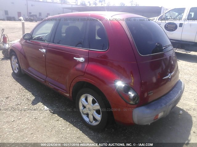 3C8FY68B72T336972 - 2002 CHRYSLER PT CRUISER LIMITED/DREAM CRUISER RED photo 3