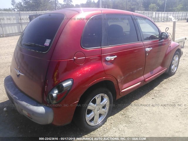 3C8FY68B72T336972 - 2002 CHRYSLER PT CRUISER LIMITED/DREAM CRUISER RED photo 4