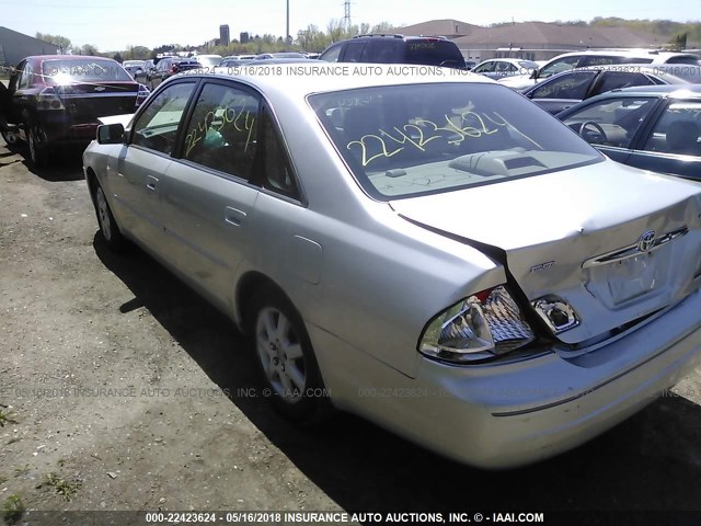 4T1BF28B01U147191 - 2001 TOYOTA AVALON XL/XLS SILVER photo 3