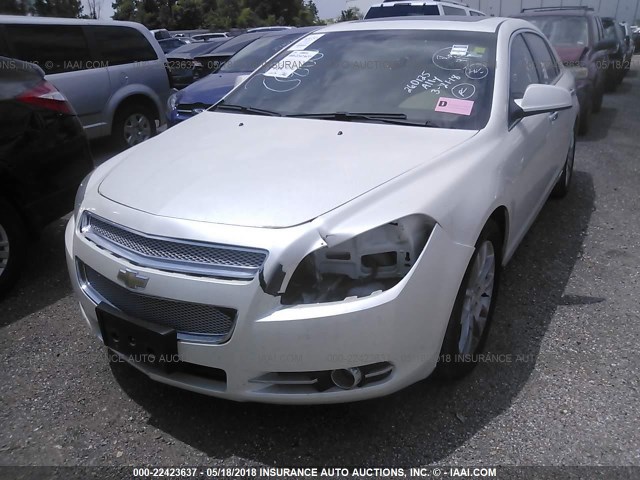 1G1ZE5E07CF197371 - 2012 CHEVROLET MALIBU LTZ 白色 照片 6