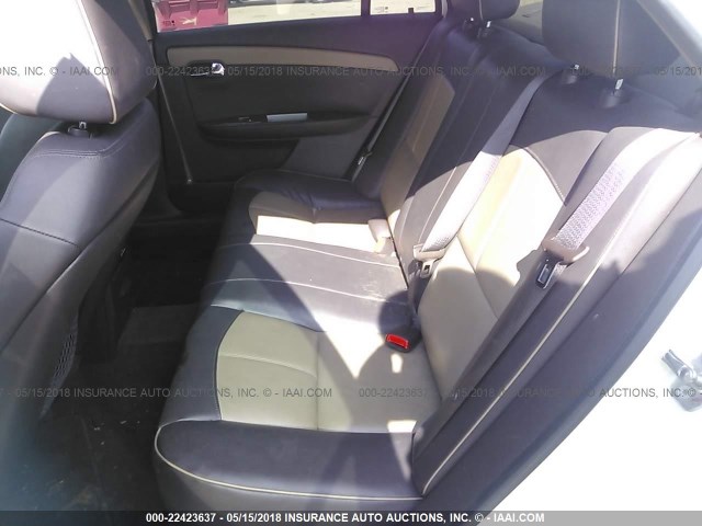 1G1ZE5E07CF197371 - 2012 CHEVROLET MALIBU LTZ 白色 照片 8