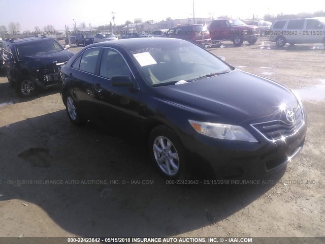 4T4BF3EK1BR138372 - 2011 TOYOTA CAMRY SE/LE/XLE BLACK photo 1