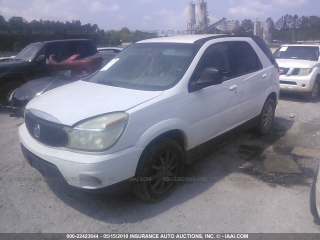 3G5DA03L77S565599 - 2007 BUICK RENDEZVOUS CX/CXL WHITE photo 2