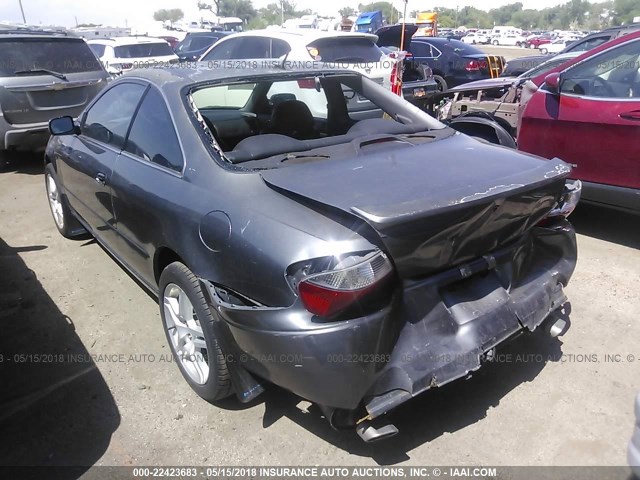 19UYA41753A012518 - 2003 ACURA 3.2CL TYPE-S GRAY photo 3