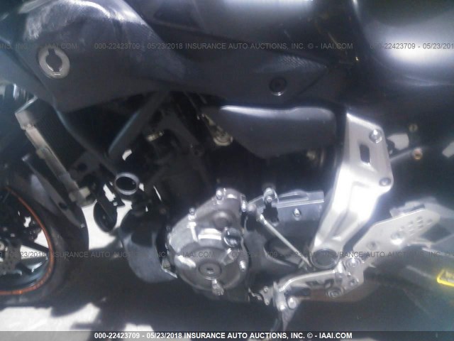 JYARM06E6GA006660 - 2016 YAMAHA FZ07 BLACK photo 9