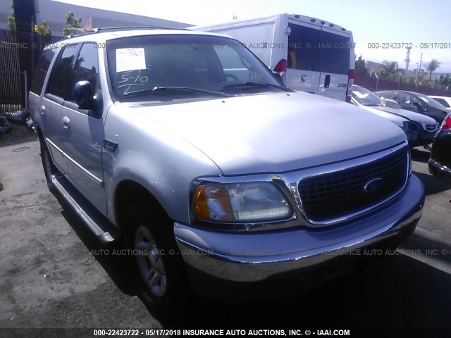 1FMRU15W02LA94005 - 2002 FORD EXPEDITION XLT SILVER photo 1