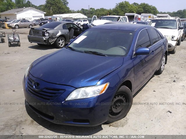 4T1BE46K87U140287 - 2007 TOYOTA CAMRY NEW GENERAT CE/LE/XLE/SE BLUE photo 2