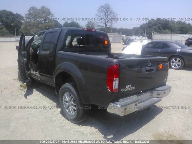 1N6AD0ER6EN750056 - 2014 NISSAN FRONTIER S/SV/SL/PRO-4X GRAY photo 3