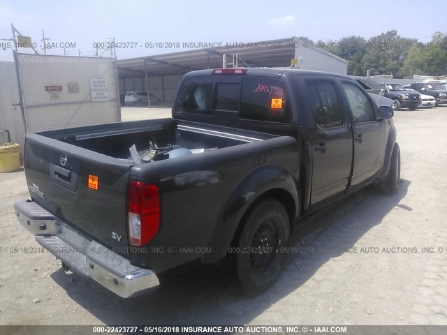 1N6AD0ER6EN750056 - 2014 NISSAN FRONTIER S/SV/SL/PRO-4X GRAY photo 4