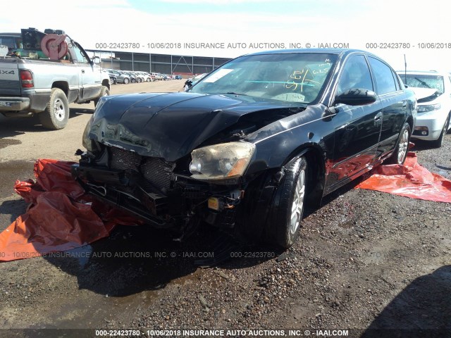 1N4BL11D16N377378 - 2006 NISSAN ALTIMA SE/SL/SE-R BLACK photo 2