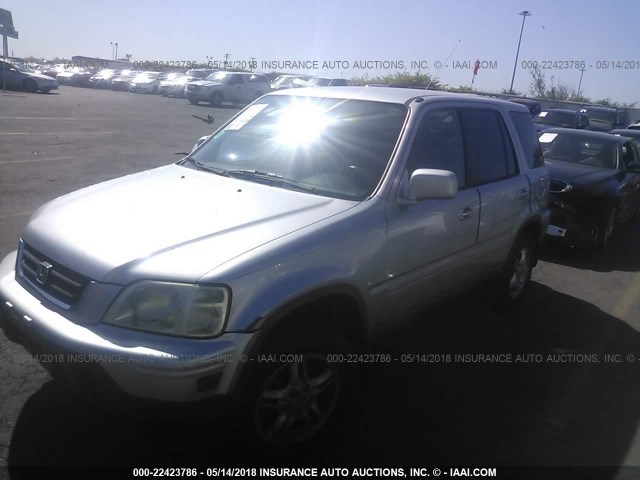 JHLRD18791C049851 - 2001 HONDA CR-V SE/LE SILVER photo 2