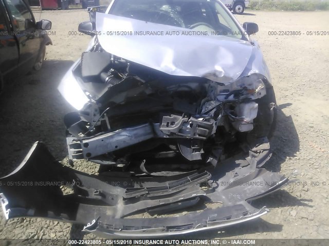 1G1ZA5EB2AF132194 - 2010 CHEVROLET MALIBU LS 银色 照片 6