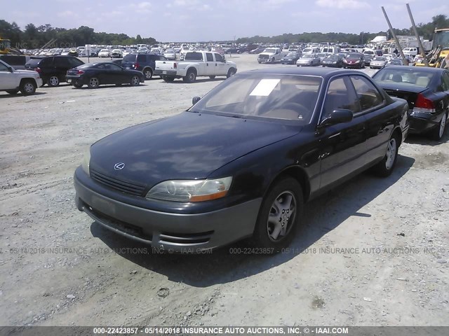 JT8BF12G8T0159259 - 1996 LEXUS ES 300 BLACK photo 2