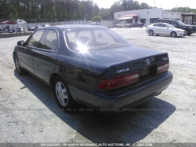 JT8BF12G8T0159259 - 1996 LEXUS ES 300 BLACK photo 3