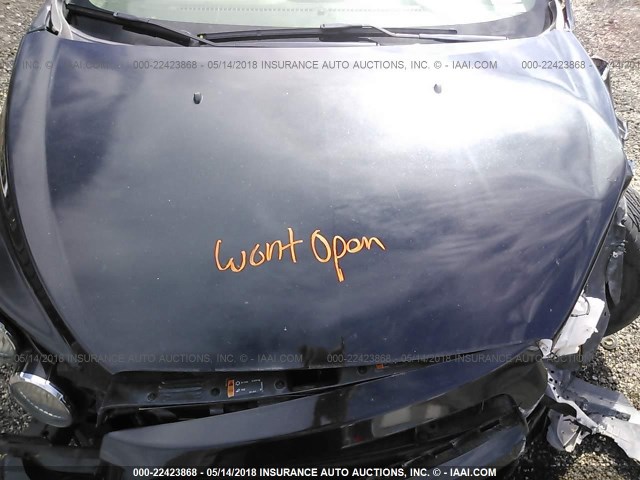 1G1JA5SH5D4205547 - 2013 CHEVROLET SONIC LS 黑色 照片 10