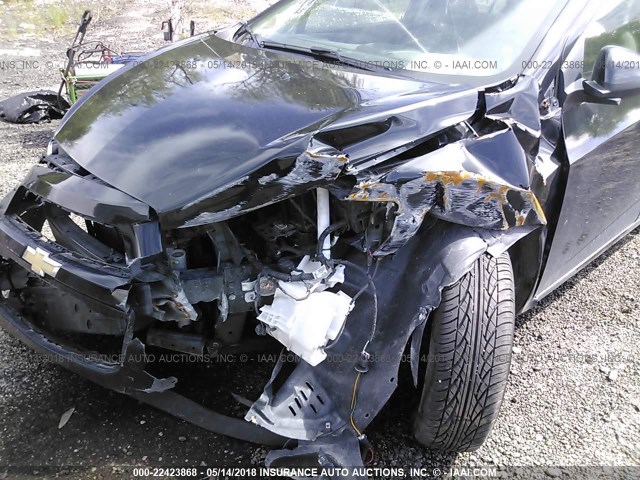 1G1JA5SH5D4205547 - 2013 CHEVROLET SONIC LS 黑色 照片 6