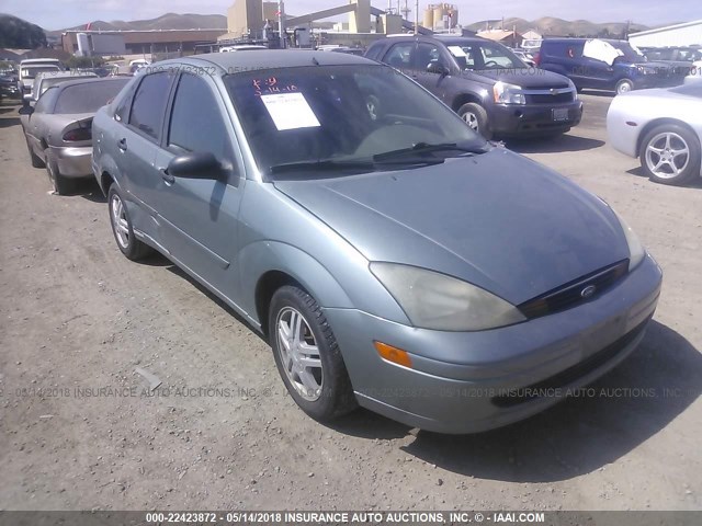 1FAFP34Z94W126513 - 2004 FORD FOCUS SE COMFORT/SE SPORT Light Blue photo 1