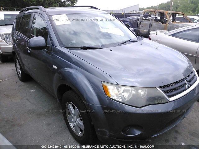 JA4MS31X77Z000425 - 2007 MITSUBISHI OUTLANDER ES/LS Boz foto 1