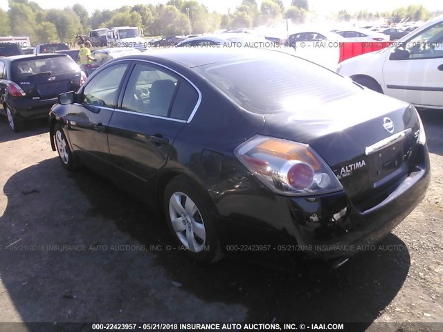 1N4AL21E57N469833 - 2007 NISSAN ALTIMA 2.5/2.5S BLACK photo 3