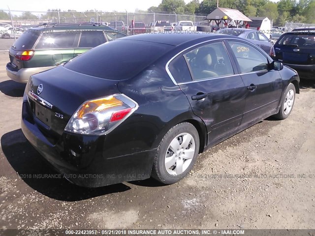 1N4AL21E57N469833 - 2007 NISSAN ALTIMA 2.5/2.5S BLACK photo 4