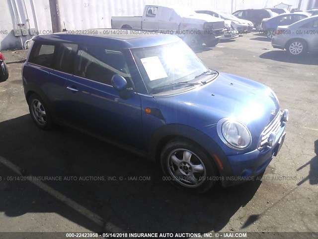 WMWML33539TN69449 - 2009 MINI COOPER CLUBMAN BLACK photo 1