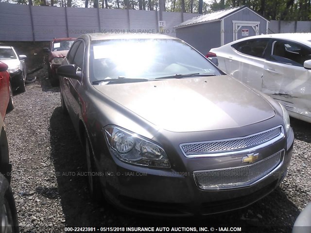 1G1ZB5E10BF272041 - 2011 CHEVROLET MALIBU LS BROWN photo 1