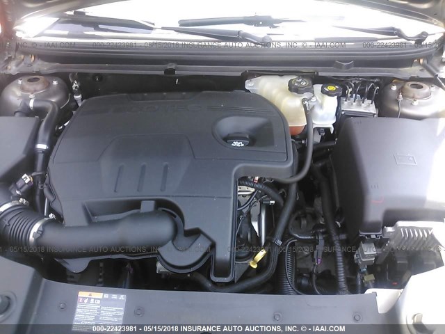 1G1ZB5E10BF272041 - 2011 CHEVROLET MALIBU LS BROWN photo 10