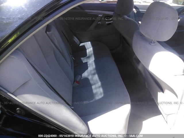 4T4BE46K39R051932 - 2009 TOYOTA CAMRY SE/LE/XLE BLACK photo 8