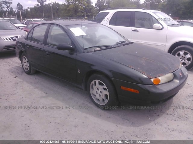 1G8ZK5276YZ246383 - 2000 SATURN SL2 GREEN photo 1