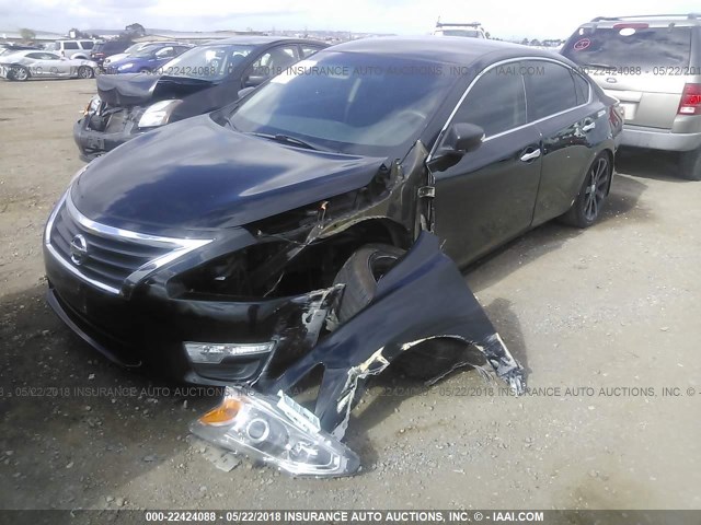 1N4AL3AP8EN209642 - 2014 NISSAN ALTIMA 2.5/S/SV/SL BLACK photo 2