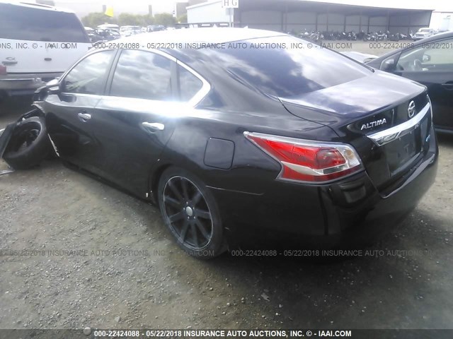 1N4AL3AP8EN209642 - 2014 NISSAN ALTIMA 2.5/S/SV/SL BLACK photo 3