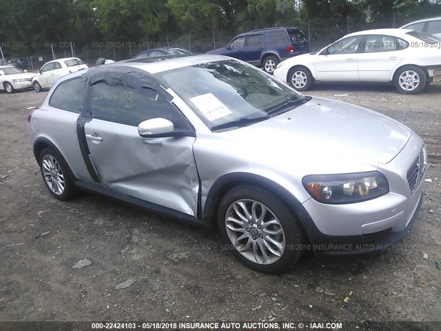 YV1MK672082052339 - 2008 VOLVO C30 T5 SILVER photo 1