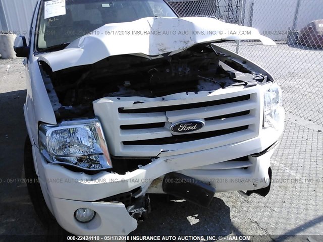 1FMFU19588LA69902 - 2008 FORD EXPEDITION LIMITED WHITE photo 6