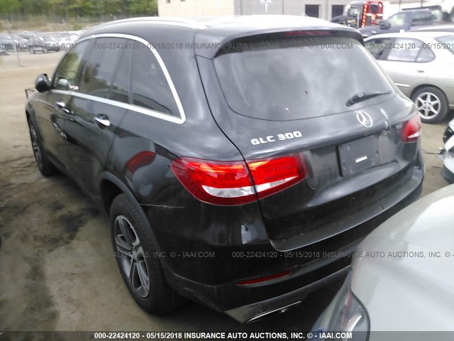 WDC0G4KB5GF055160 - 2016 MERCEDES-BENZ GLC 300 4MATIC BLACK photo 3