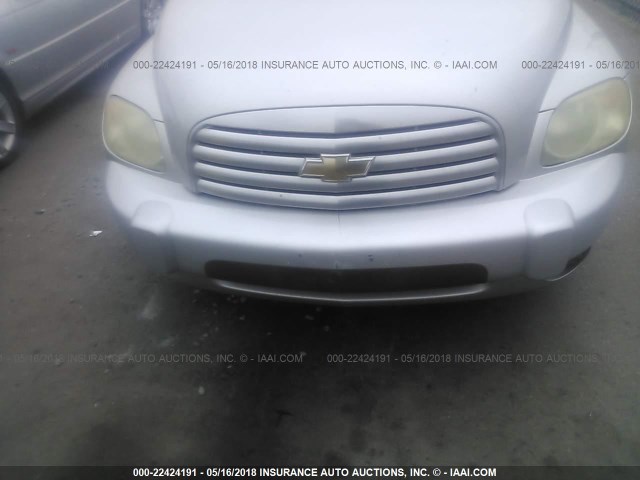 3GNBAADB3AS513655 - 2010 CHEVROLET HHR LS Plata foto 6