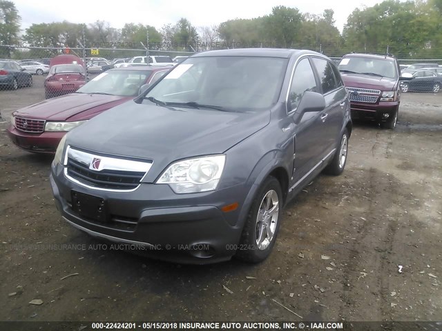 3GSCL93Z29S596631 - 2009 SATURN VUE HYBRID GRAY photo 2