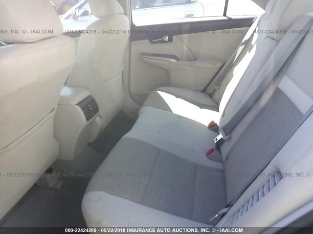 4T1BD1FK1CU010444 - 2012 TOYOTA CAMRY HYBRID/LE/XLE 黑色 照片 8