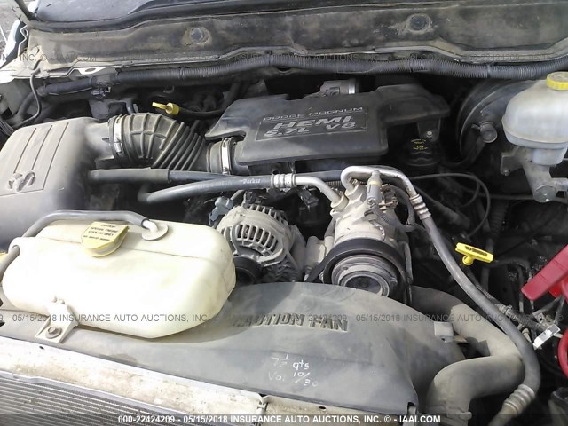 3D7KA28D94G243466 - 2004 DODGE RAM 2500 ST/SLT 白色 照片 10
