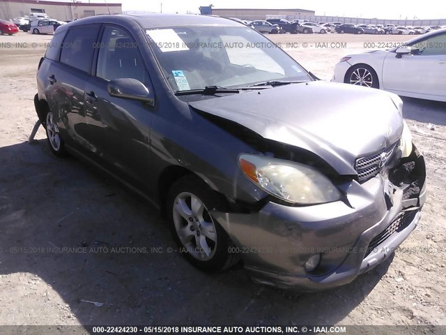 2T1KR32EX6C606896 - 2006 TOYOTA COROLLA MATRIX XR GRAY photo 1