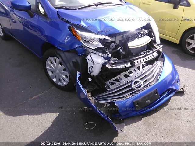 3N1CE2CP6GL408909 - 2016 NISSAN VERSA NOTE S/S PLUS/SV/SL/SR BLUE photo 6