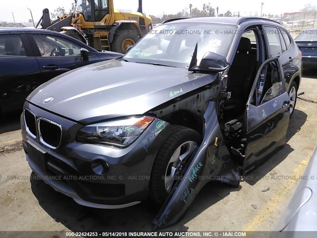 WBAVM1C52FV315978 - 2015 BMW X1 SDRIVE28I GRAY photo 2