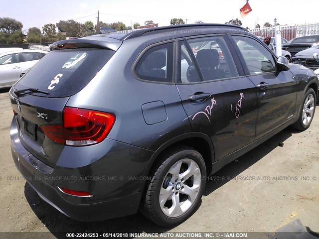 WBAVM1C52FV315978 - 2015 BMW X1 SDRIVE28I GRAY photo 4