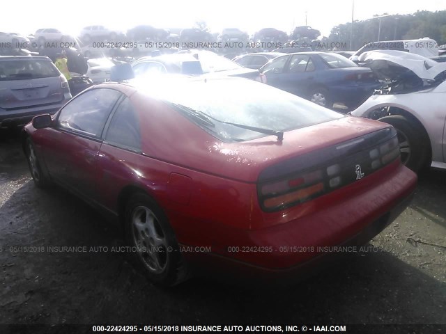 JN1RZ26D8SX580162 - 1995 NISSAN 300ZX 2+2 RED photo 3