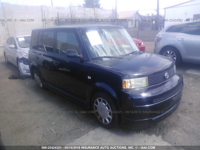 JTLKT324864054461 - 2006 TOYOTA SCION XB ლურჯი ფოტო 1