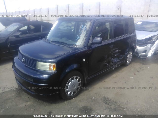 JTLKT324864054461 - 2006 TOYOTA SCION XB ლურჯი ფოტო 2